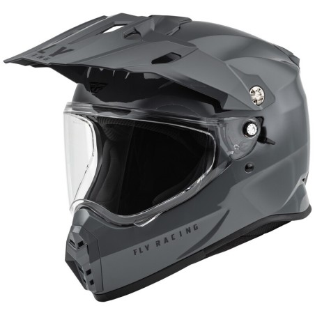 Casque FLY RACING Trekker Solid Gris