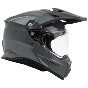 Casque FLY RACING Trekker Solid Gris