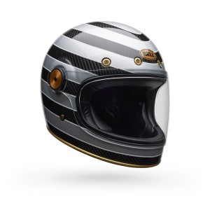 Casque BELL Bullitt GT Carbon RSD Temple Noir Silver