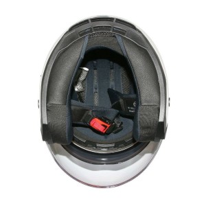 Casque MT BOULEVARD Uni Blanc Brillant