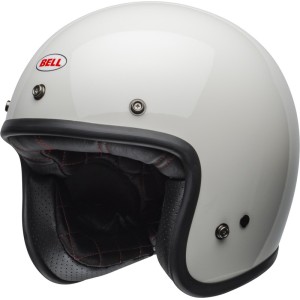 Casque BELL Custum 500 Vintage blanc