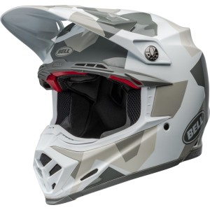 Casque BELL Moto-9S Flex Rover Blanc Camo