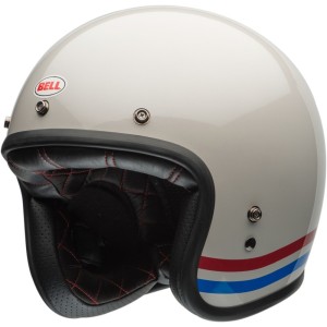 Casque BELL Custum 500 Stripes Pearl