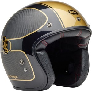 Casque BELL Custum 500 RSD Checkmate Noir Or