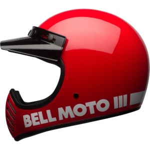 Casque BELL Moto-3 Classic Rouge