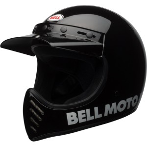 Casque BELL Moto-3 Classic Noir brillant