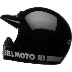 Casque BELL Moto-3 Classic Noir brillant