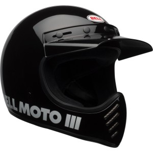 Casque BELL Moto-3 Classic Noir brillant