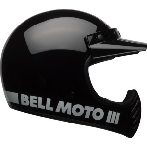 Casque BELL Moto-3 Classic Noir brillant