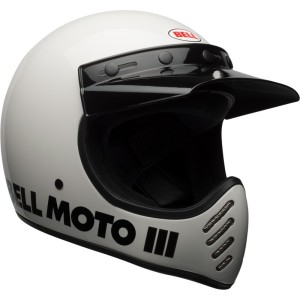 Casque BELL Moto-3 Classic Blanc