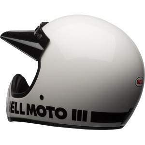 Casque BELL Moto-3 Classic Blanc