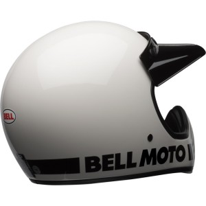 Casque BELL Moto-3 Classic Blanc