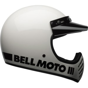 Casque BELL Moto-3 Classic Blanc