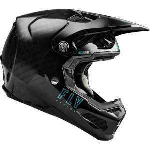 Casque enfant FLY RACING Formula S Carbon Solid Noir
