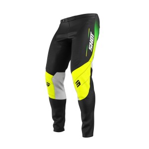 Pantalon SHOT 2025 Contact Apex Jaune Fluo