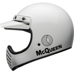 Casque BELL Moto-3 Steve McQueen Blanc