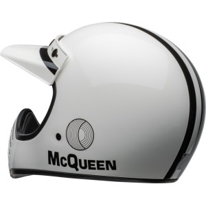 Casque BELL Moto-3 Steve McQueen Blanc