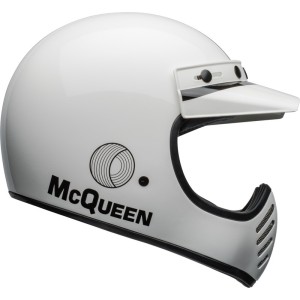 Casque BELL Moto-3 Steve McQueen Blanc