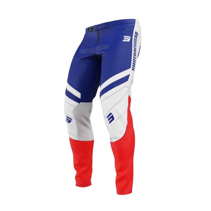 Pantalon SHOT 2025 Contact Mythic Bleu Rouge Pantalon SHOT 2025 Contact Mythic Bleu Rouge