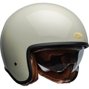 Casque BELL TX501 - Vintage Blanc