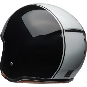 Casque BELL TX501 - Rally Blanc Noir brillant