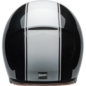 Casque BELL TX501 - Rally Blanc Noir brillant
