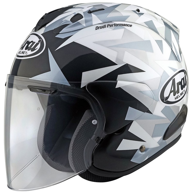 Casque ARAI SZ-R Evo Mimesis blanc Casque ARAI SZ-R Evo Mimesis blanc
