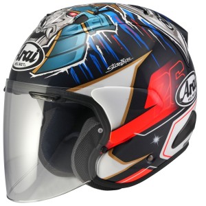 Casque ARAI SZ-R Evo Pedrosa Shogun Replica