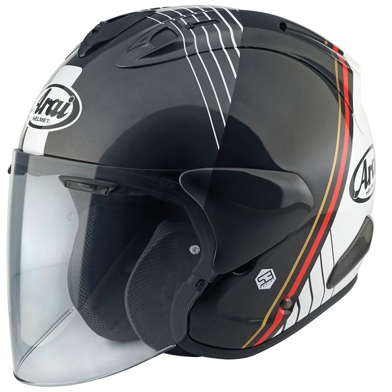 Casque ARAI SZ-R Evo Temu Blanc Casque ARAI SZ-R Evo Temu Blanc