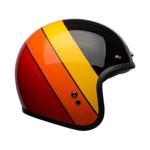 Casque BELL Custum 500 Riff Noir Jaune Orange