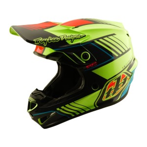 Casque enfant TROY LEE DESIGN GP Pro Segment Jaune