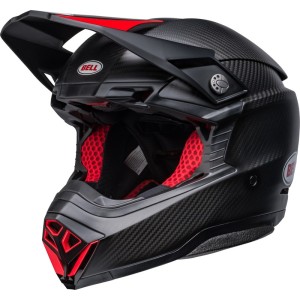 Casque BELL Moto-10 Spherical Noir Rouge