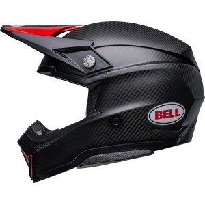 Casque BELL Moto-10 Spherical Noir Rouge