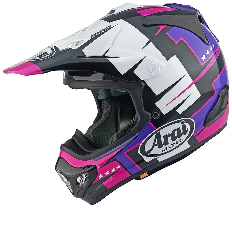 Casque ARAI MX-V Evo Violet Casque ARAI MX-V Evo Violet