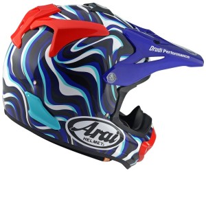 Casque ARAI MX-V Evo Stream Bleu