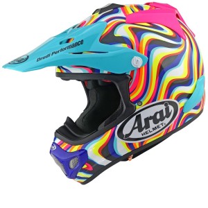 Casque ARAI MX-V Evo Stream Rose