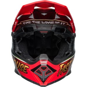 Casque BELL Moto-10 Spherical Fasthouse DITD 24 Rouge Or