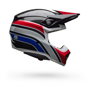 Casque BELL Moto-10 Spherical RSD old Glory Rouge Bleu