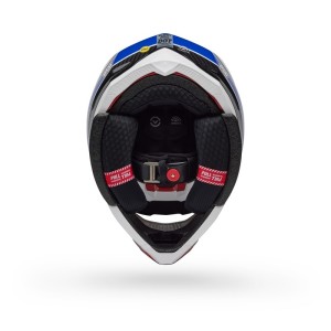 Casque BELL Moto-10 Spherical RSD old Glory Rouge Bleu