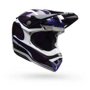 Casque BELL Moto-10 Spherical Slayco 25 Noir Blanc