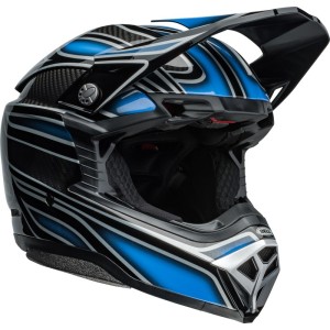 Casque BELL Moto-10 Spherical Webb Marmont Bleu