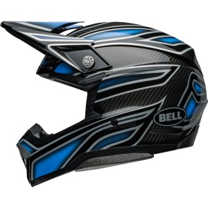 Casque BELL Moto-10 Spherical Webb Marmont Bleu