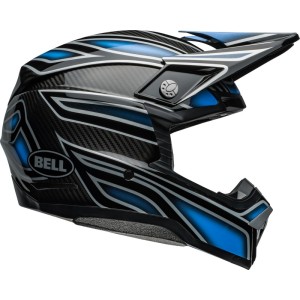 Casque BELL Moto-10 Spherical Webb Marmont Bleu