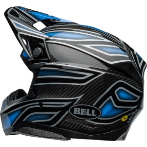 Casque BELL Moto-10 Spherical Webb Marmont Bleu