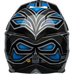 Casque BELL Moto-10 Spherical Webb Marmont Bleu