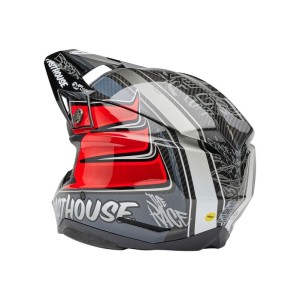 Casque BELL Moto-10 Spherical Mips Fasthouse DITD 25 Rouge