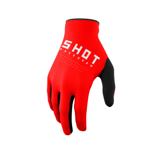 Gants SHOT 2024 Draw Rouge