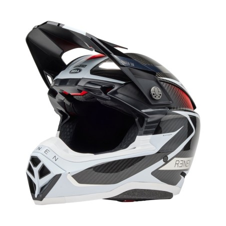 Casque BELL Moto-10 Spherical Mips Fasthouse Renen Raycon Noir Blanc