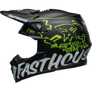 Casque BELL Moto-9S Flex Fasthouse MC Core Noir mat