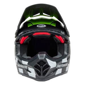 Casque BELL Moto-9S Flex Fasthouse Smoke Bomb Noir mat